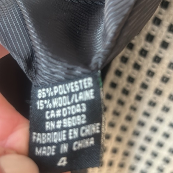 Optimum Nostalgic Wool Blend 3/4 Length Coat Women’s Vintage Style Size 4 - Picture 13 of 16